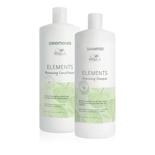 Wella Elements Shampoing et après-shampoing masque d'excellence pour le soin de la fibre