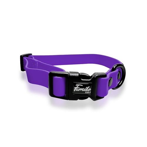 Fumiko® Hundehalsband aus Biothane versch.größen (Verry Berry, XS)