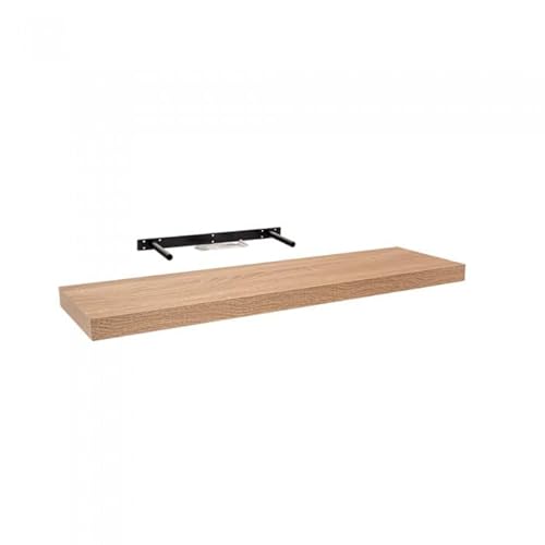 Velano - Bücherregal Wand - Wandregal 79,5x23,5 cm - Regal Wand - Schweberegal - Hängeregal - Regalbrett - Sonoma Eiche - Küchenregal - Bücherregal Kinder - Deko Wohnzimmer - Gewürzregal Wand