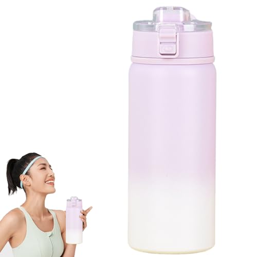 Café térmico genérico de vacío de acero inoxidable, vaso de paja antifugas con diseño de seguridad, vidrio aislado de acero, doble pared de viaje para el hogar, el coche