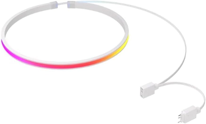 ARGB LED Strip for Gaming PCs Featuring Individual LED Addressability and 5V 3-Pin Connector Support
