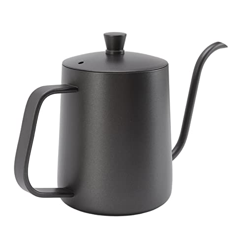 MáQuina de Café, MáQuina de Café, Pico de Acero Inoxidable en Forma de S, Superficie Interior Cepillada Negra para Uso… - Imagen 5