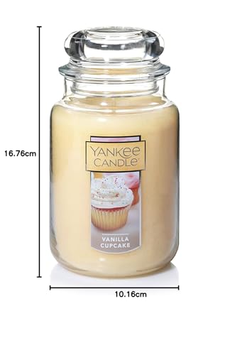 Yankee Candle Vanilla Cupcake Large Jar Candle, Food & Spice Scent