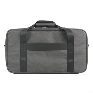 [SPACIOUS STORAGE] This pedalboard bag is expertly designed with ample storage space for your pedalboard and additional compartments for accessories, keeping all your essentials organized. [MATERIAL DURABILITY] Constructed from high toughness oxford ...