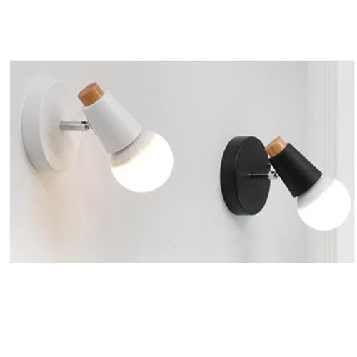 WBОHBMОA Applique Murale Nordique E27 rétro, éclairage d'intérieur Vintage for Chambre à Coucher, Salon, décoration d'intérieur, luminaire Mural LED