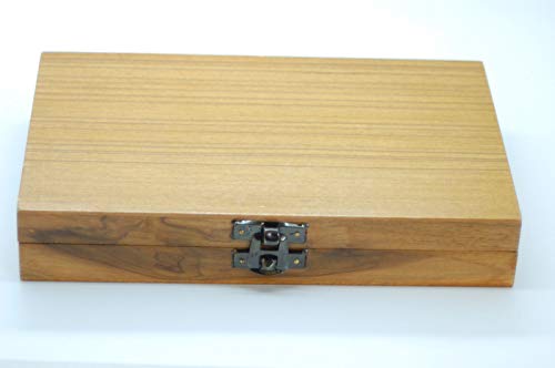 Olax Kit de Montage de Mouche, Étau, Ciseaux, Enfileur de Bobine, dans Boîte en Bois - Image 6