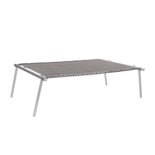 Table de camping pliante acier inoxydable portable pêche barbecue Cact
