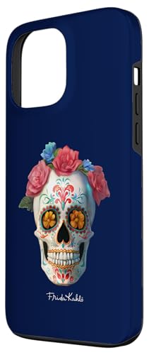 Coque iPhone 13 Pro Max Frida Kahlo Jour des Morts en silicone rigide