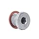 febi bilstein 46409 Verschlussschraube mit Dichtring, 1 Stück, Silber