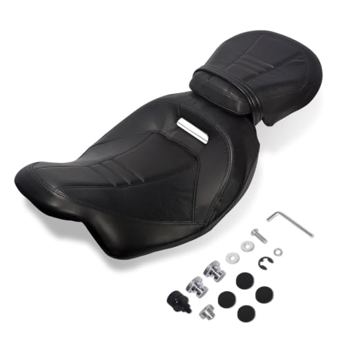 Cojín de asiento perfil bajo para motocicleta Davidson Touring Road Glide Electra