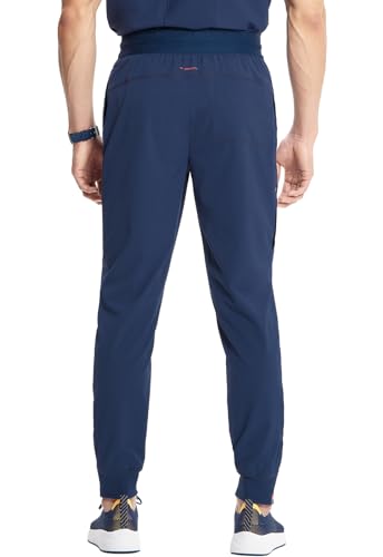 Pantalon médical cordon de serrage Infinity GNR8 IN204A bleu marine
