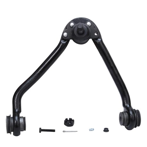 Image of Detroit Axle - 4pc Front End Control Arms Kit for C1500 C2500 Suburban Express Savana 3500 Chevrolet GMC, 2 Upper Control Arms w /Ball Joint 2 Lower Ball Joints Replacement