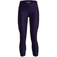 Under Armour Women's HeatGear High No-Slip Waistband Ankle Leggings , Purple S