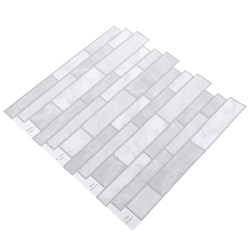 Abaodam Pegatina Adhesiva para Pared de Cocina y Baño Diseño Autoadhesivo de Pet, Durabilidad Excelente y Patrón Único para Decoración Estilizada