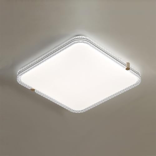 Plafonnier à gradation résolvez le manque de lumière avec ce luminaire cristal 84W