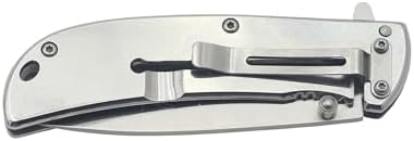 Outdoorsmen Pocket Knife - Hunting Accessories For Men - Cool Folding Knife With Pocket Clip - 420 Stainless Steel Blade - Unique Designs for Outdoorsmen & Collectors