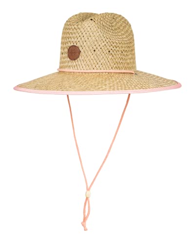 Roxy Girls' Pina To My Colada Straw Sun Hat, Tropical Peach 231, One Size #TOP2