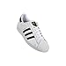 adidas Originals mens Superstar Sneaker, White/Black/White, 5 US
