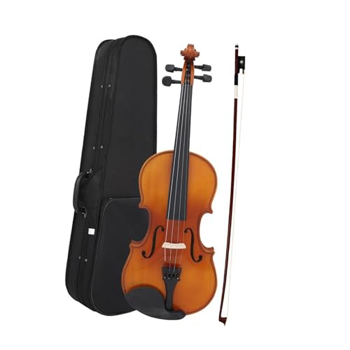 フルサイズのバイオリン バイオリン フルサイズ スプルース トップ バイオリン セット バイオリン ケース アクセサリー付き バイオリン練習(SET1,4/4)