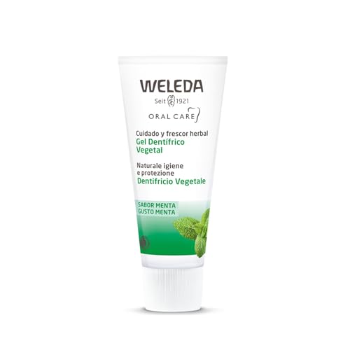 Weleda - Pasta de Dientes Vegetal, Limpia y Cuida el Esmalte, Evita la Placa Bacteriana, Formulada...