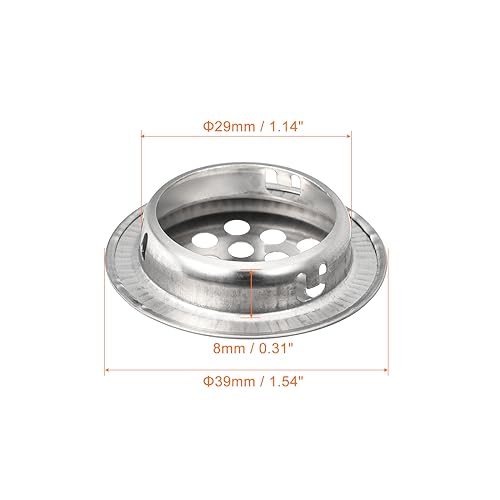 uxcell 29mm(1-1/8") Circular Soffit Vent - Image 2