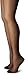 Just My Size Women's Smooth Finish Regular Reinforced Toe Panty Hose Eco, Jet Black, 4X