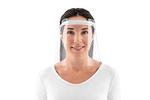 Pantalla protectora facial (Blanco) Cover