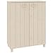 vidaXL Armoire à Chaussures Marron Miel 85x40x108 cm Bois de pin