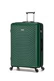 FLYMAX XL 32" Extra Large Suitcase 4 Wheel Lightweight Luggage Hard Shell Check in Hold Travel ABS 125 Litre Capacity Travel Case with 3 Digit Combination Lock + Telescopic Handle