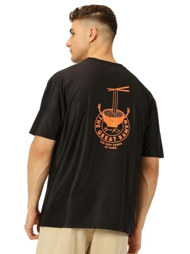 Image of Thomas Scott Men's | Graphic | Half Sleeve | Oversized Fit | Cotton Blend | Crew Collar | Casual Tshirt