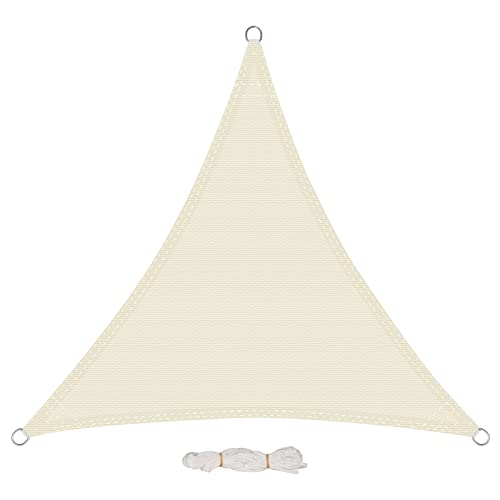 Royal Shade Sonnensegel 90x90x90 Cm - Verstärkte Ecken, 300 G/m² Stoff, Super Langlebig