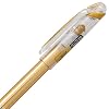 Pentel Arts Slicci METALLIC (0.8mm) Needle Tip Med Gel Pen Assorted Metallic Ink, 8 Pack