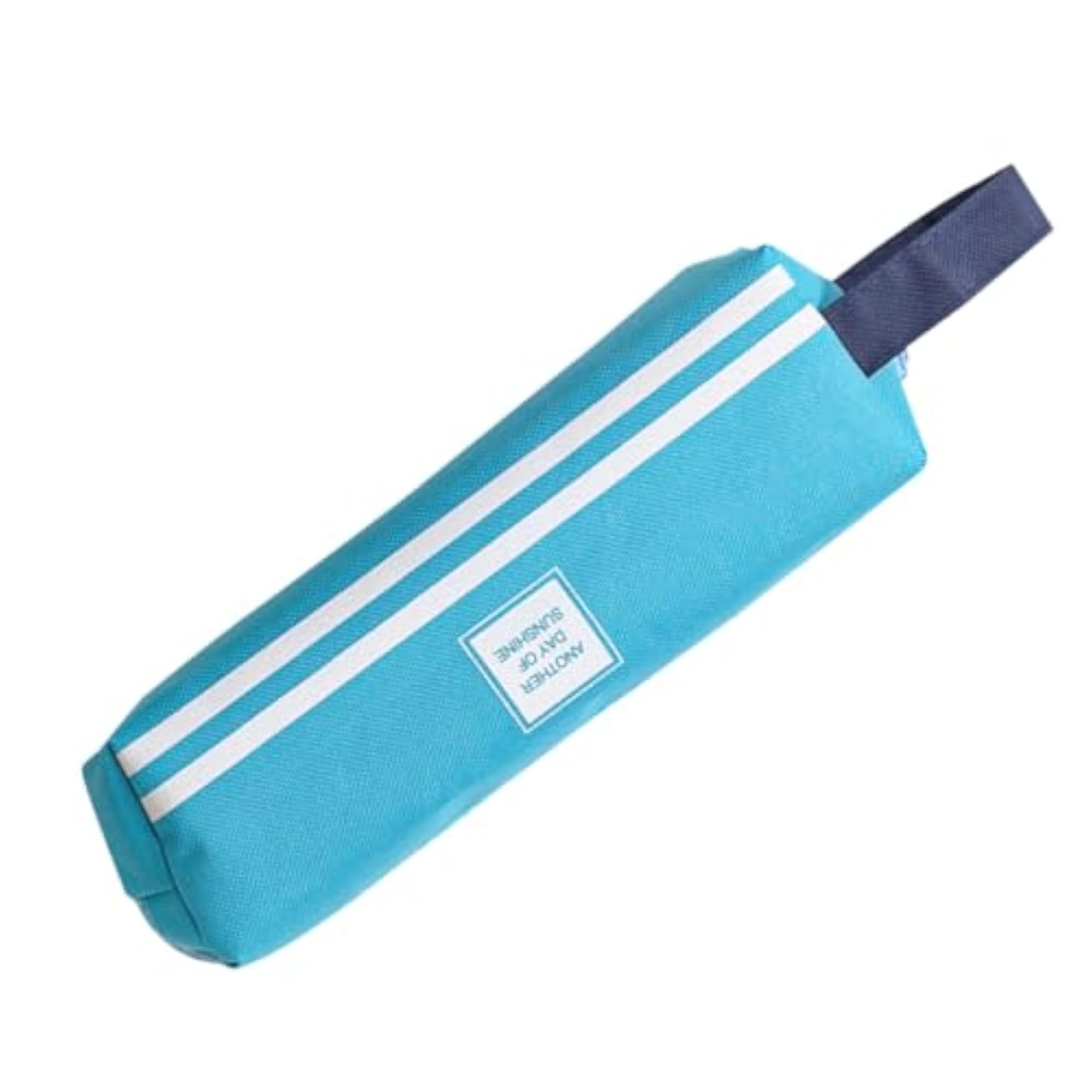 Large Capacity Blue Stationery Organizer for Teens