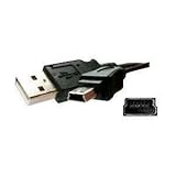 MPF Products Replacement IFC-300PCU IFC-400PCU IFC-400 USB Data Cable Cord Compatible with Select Canon Powershot Digital Cameras (Compatible Models Listed in The Description Below)