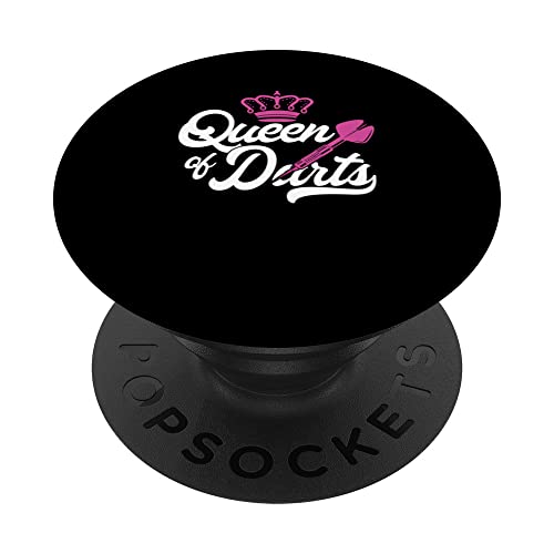 Queen Of Darts - Tabla de dardos para dardos PopSockets PopGrip Intercambiable