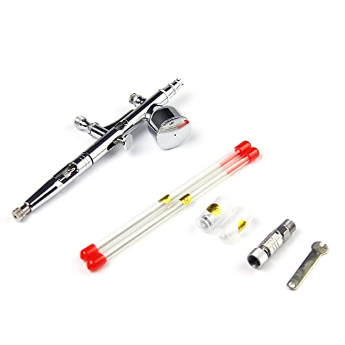 Kit aérographe avec aiguilles et buses 0.2/0.3/0.5 mm à alimentation gravité