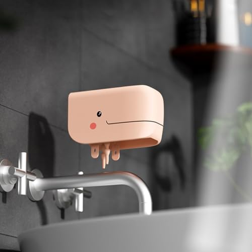 Cache robinet baleine beige pour sécuriser la baignoire pendant le bain - 6