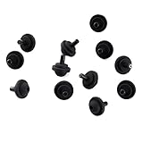 Allstare 031430-000 Grate Rubber Feet for Viking Range Parts Gas Cooktop Range Burner Grate Pad Rubber Support Bumpers Also Fit Other Brand Stove 12 Pack