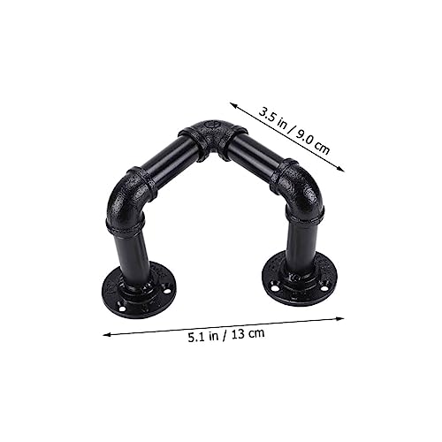 Porte-serviettes mural noir pour optimiser les petits espaces - 8