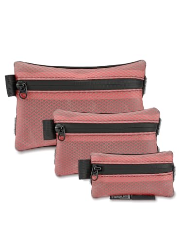 Pochette Molle EDC TACTICAL GEEK rouge étui robuste pour outils quotidiens