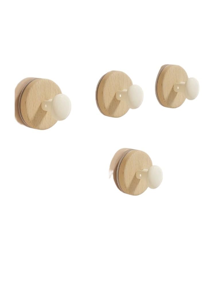 Hgniang No Need to Drill Suction Cup Door Rear Hook Strong Load-Bearing, Kitchen Bathroom Adhesive