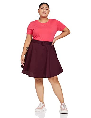 Image of Amazon Brand - Eden & Ivy Women's Above Knee Skirt (Available in Plus Sizes)