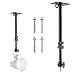Meking Photography Studio Wall Mount, Camera Wall Ceiling Mount Boom Arm Up to 22" for Photo Video Monolights, Umbrellas, Reflectors, Overhead with 3/8" 1/4" Thread