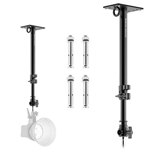 Selens Camera Wall Mount, Wall Mount Boom Arm for Photo Studio Video Ring Light, Umbrellas,...