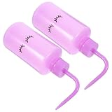 Healeved 2 Uds Botellas De Lavado De Pestañas Botella Exprimidora Botella De Agua Exprimidor Botella De Lavado De Pestañas Botella De Lavado Exprimible (250Ml)