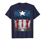 Marvel Captain America Movie Avengers Halloween Costume T-Shirt