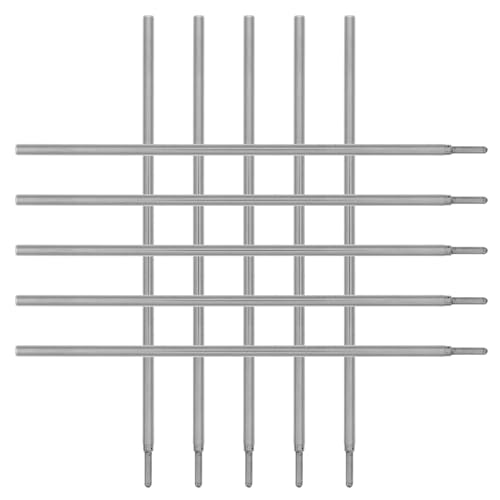 DECHOUS Recambios para Bolígrafos de Transferencia de Tatuajes de Aleación de Aluminio Punta Media Color Púrpura 10 Unidades Suministros para Plantillas y Maquillaje Profesional