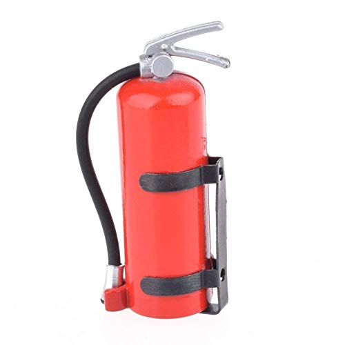 1/10 Scale Fire Extinguisher Rc Rock Crawler Accessory For Amiya Cc01 Rc4wd D90 D110 Rc Truck Car Parts Simulation Decorative Mini Fire Extinguisher