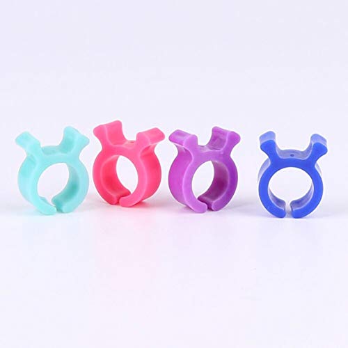 Preisvergleich Produktbild Rouku Gewindeklammern 36 Stück / Packung Nähspulenkoffer Kleine Klammern Nähwerkzeug Zubehör Farbhalter Werkzeug