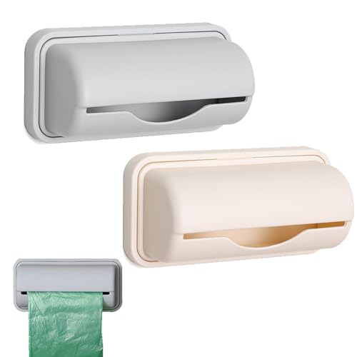 2 Pcs Trash Bag Dispenser,Garbage Bag Dispenser For...